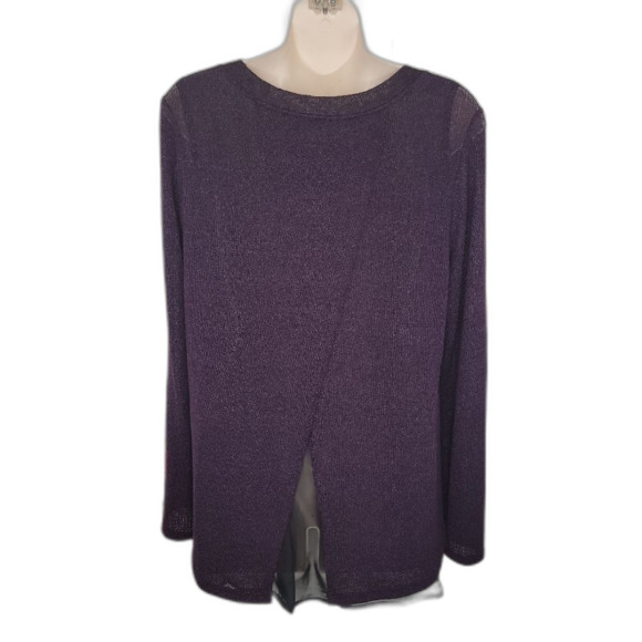 Gibson dark purple layered look open back large - Picture 5 of 9